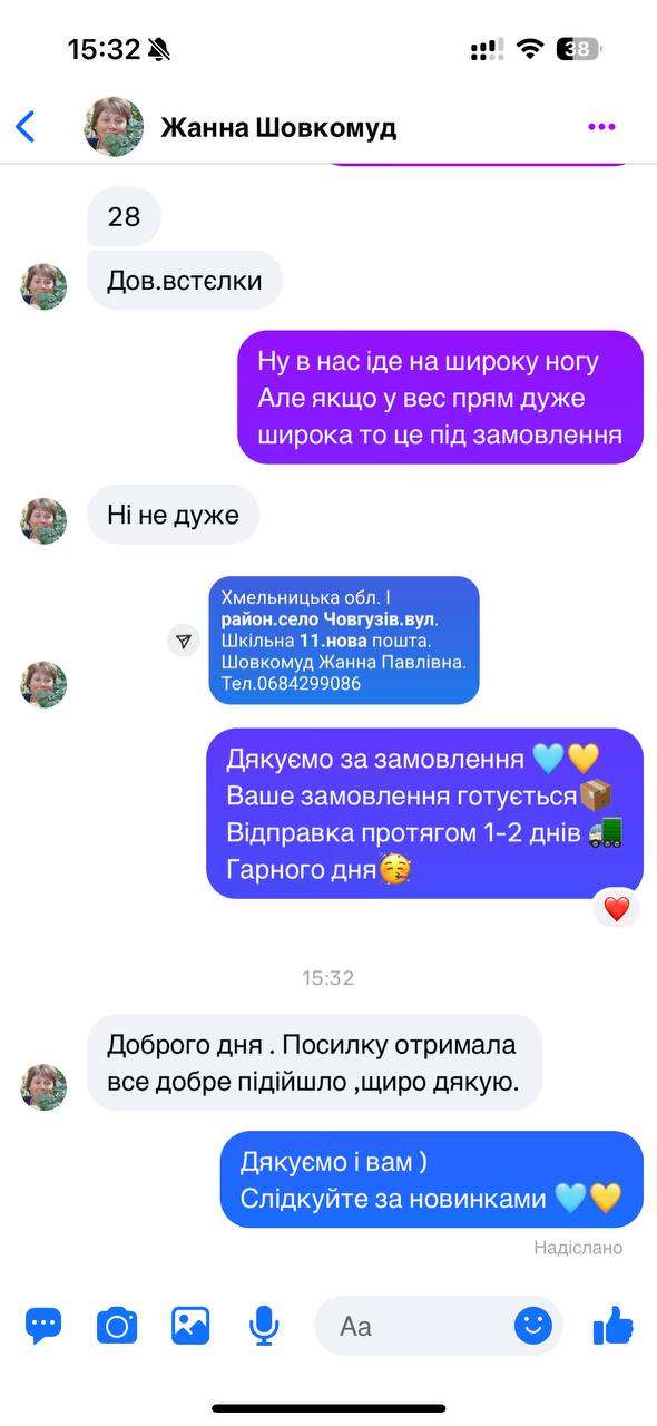 Ваші відгуки